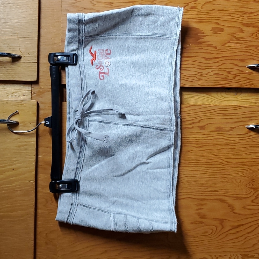 Women's Hollister Mini Skirt, Size Large, Grey